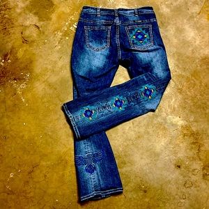 Women's cowgirl tuff Jeans size 32 thunderbird